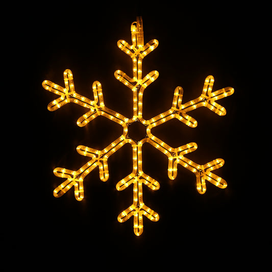 Snowflake - Autoflash - Lumière de Noël à LED blanche chaude