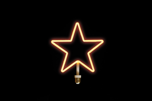 Ampoule LED étoile - Décoration de Noël