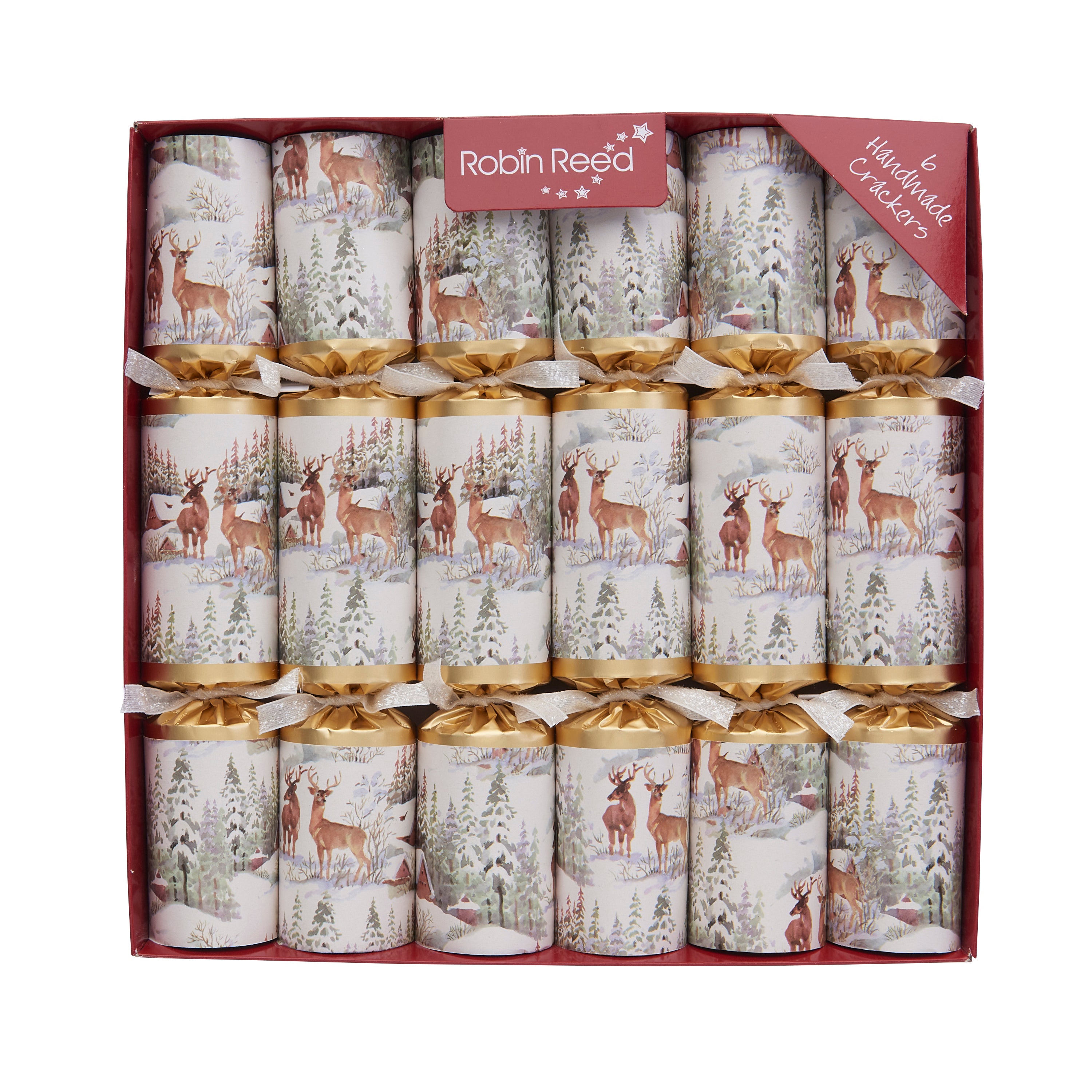 Robin Reed 6 x 13 pouces (33 cm) Craquelins de Noël ROBIN faits Robin Reed 6 x 13 pouces (33 cm) Craquelins de Noël ROBIN faits