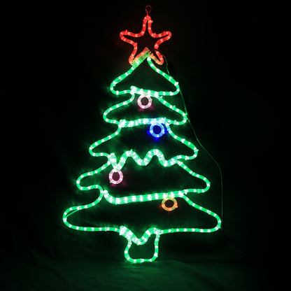 Lumière de Noël - Sapin de Noël LED - 57x90cm