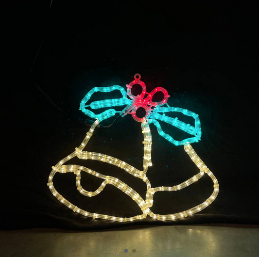 Cloche 42x50 cm - Lumières de Noël d'extérieur à LED