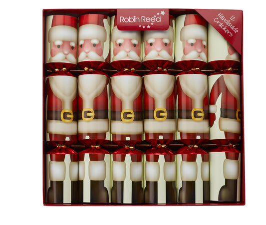 Père Noël - Crackers avec cadeau amusant - 12 PCS
