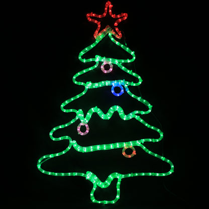 Lumière de Noël - Sapin de Noël LED - 57x90cm